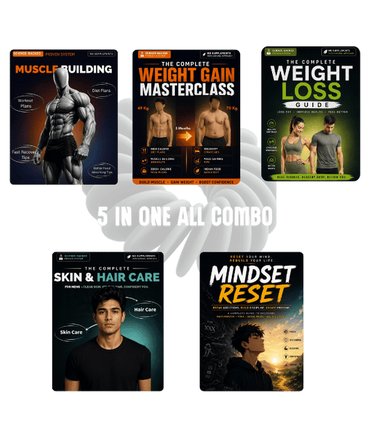 All Combo of Books- 5 In One Book